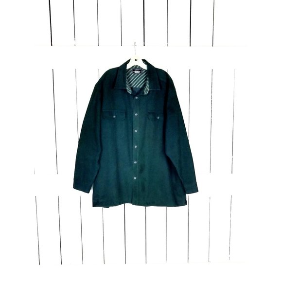 Levi's Other - Levis Strauss and Co green button down shirt jacket
